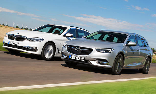 BMW 520d Touring/Opel Insignia Sports Tourer