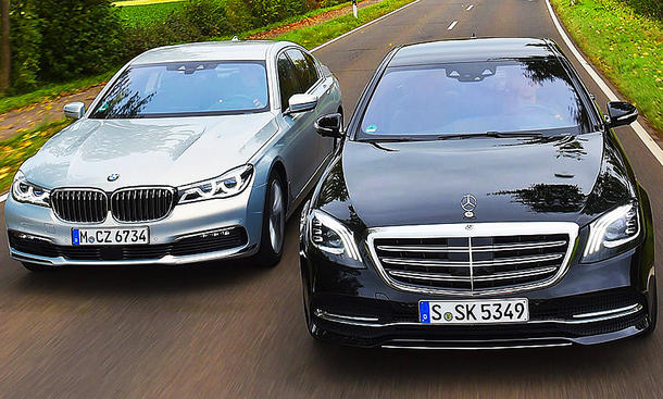 BMW 740d xDrive/Mercedes S 400 d 4Matic