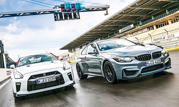 BMW M4 CS/Nissan GT-R Track Edition