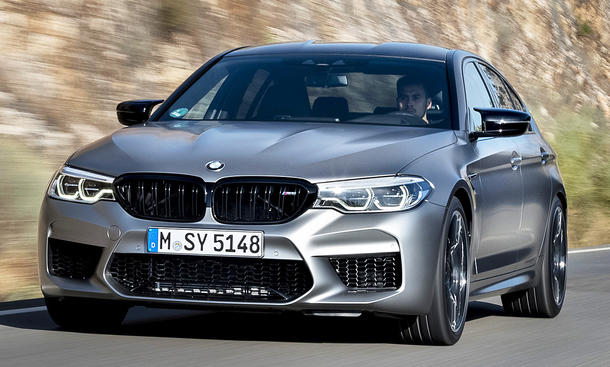 Neuer Bmw M5 Competition 2018 Erste Testfahrt Autozeitungde