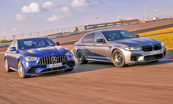 Mercedes-AMG E 63 S 4Matic+/BMW M5 Competition