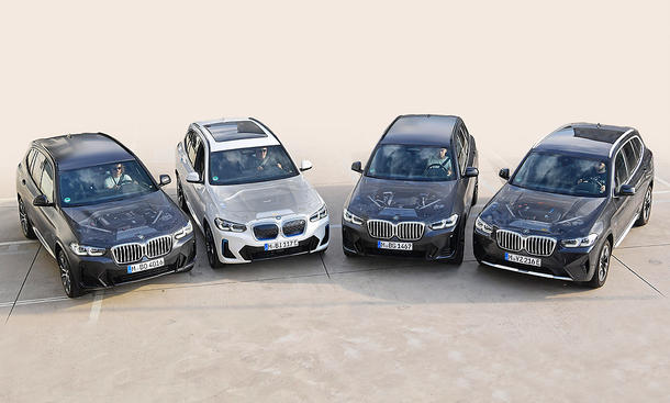 BMW X3 xDrive30i/BMW iX3/BMW X3 xDrive30d/BMW X3 xDrive30e