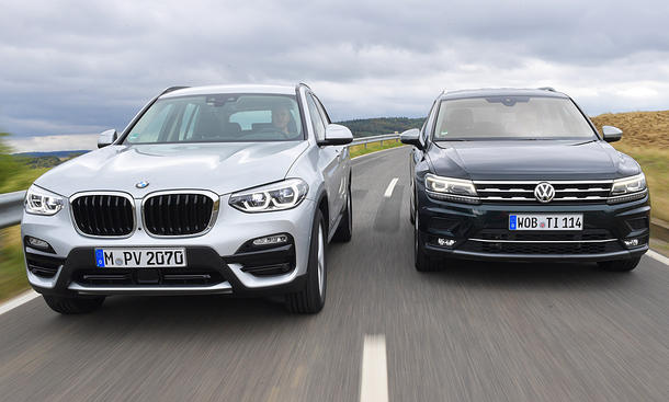 BMW X3/VW Tiguan: Test