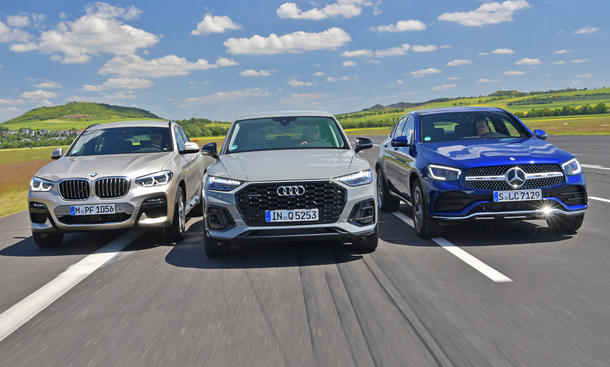 BMW X4/Audi Q5 Sportback/Mercedes GLC