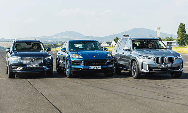 Volvo XC90/Porsche Cayenne/BMW X5