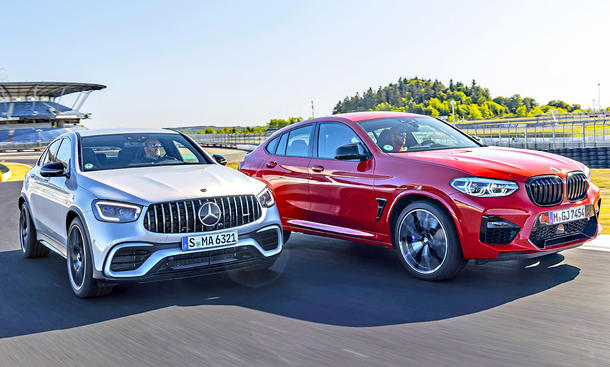 Mercedes-AMG GLC 63 S Coupé/BMW M4 Competition