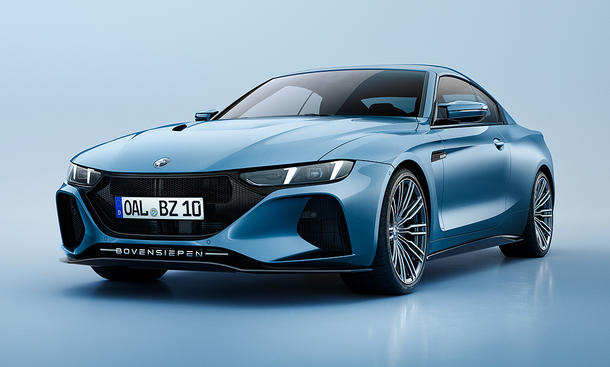 Der Bovensiepen Zagato (2026) stehend von schräg vorne fotografiert.