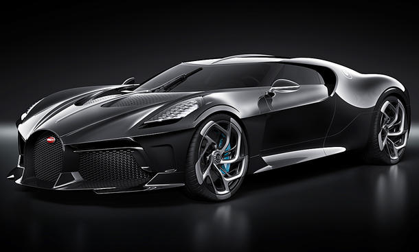 Bugatti La Voiture Noire 2019 Motor Ausstattung