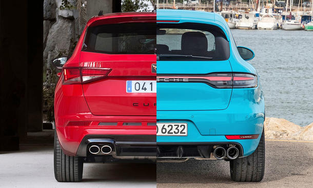 Cupra Ateca & Porsche Macan S im Vergleich