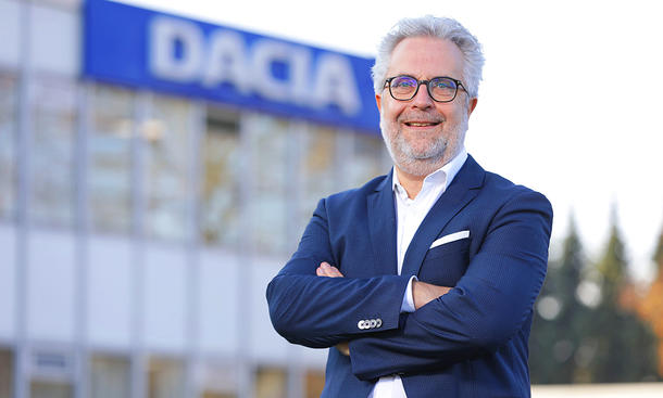 Dacia-Markenchef Christophe Mittelberger
