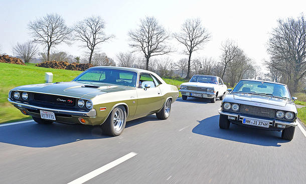 Dodge Challenger/Opel Diplomat Coupé/Jensen Interceptor