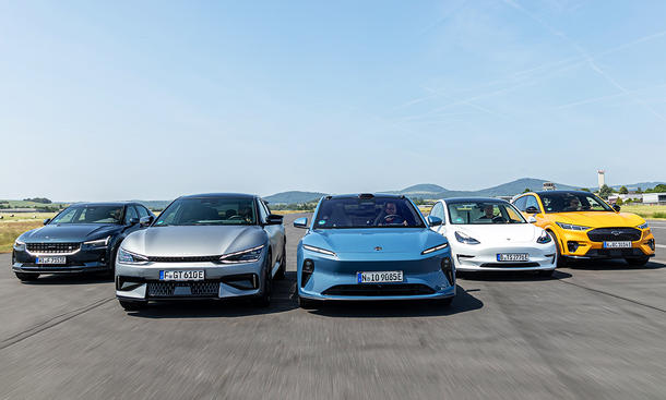 Polestar 2/Kia EV6 GT/Nio ET5/Tesla Model 3 Performance/Ford Mustang Mach-E GT