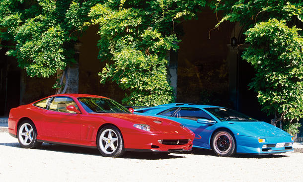 Ferrari 550 Maranello/Lamborghini Diablo SV