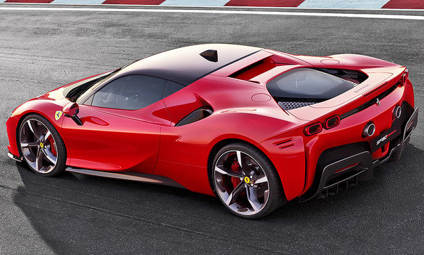 Ferrari Sf90 Stradale 2019 Hybridantrieb Autozeitung De