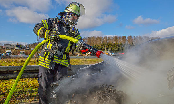 Vergleich der Brandgefahr