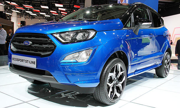 Ford Ecosport Facelift 17 Preis Motoren Autozeitung De