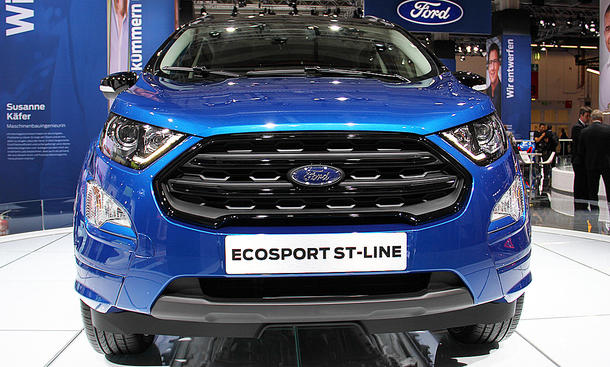 Ford Ecosport Facelift auf der IAA