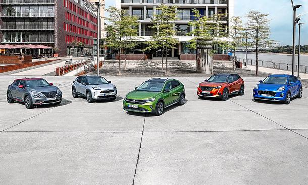 Nissan Juke/Toyota Yaris Cross/VW Taigo/Peugeot 2008/Ford Puma