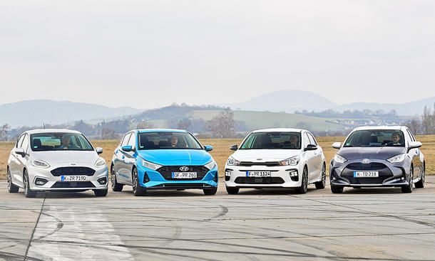 Ford Fiesta/Hyundai i20/Kia Rio/Toyota Yaris