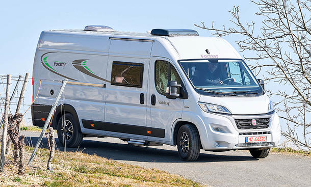 Forster Vantasy 636 HB (2022): Erste Testfahrt