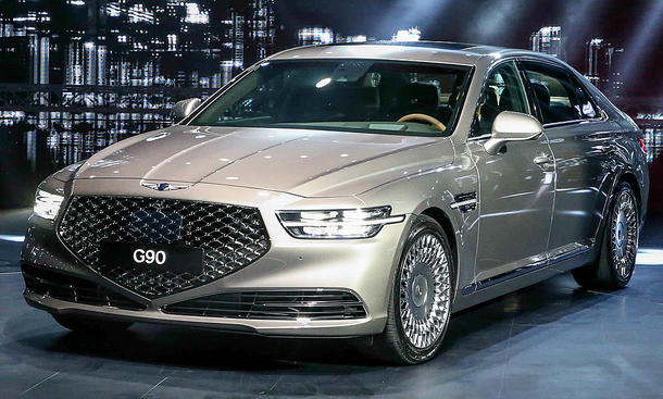 Genesis G90 Facelift (2019): Neue Fotos | autozeitung.de Genesis G90 Facelift (2019): Neue Fotos | autozeitung.de