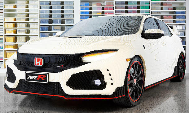 Honda Civic Type R: 1:1 Lego-Modell