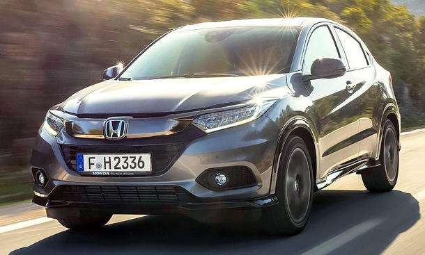 Neues Honda Hr V Facelift 1 5 I Vtec Turbo 2019 Erste