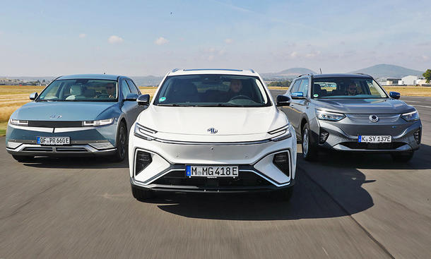 Hyundai Ioniq 5/MG Marvel R/SsangYong Korando E-Motion