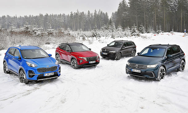 Kia Sportage/Hyundai Tucson/Skoda Karoq/VW Tiguan