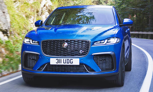 Jaguar F Pace Svr Facelift 21 Testfahrt Autozeitung De Jaguar F Pace Svr Facelift 21 Testfahrt Autozeitung De
