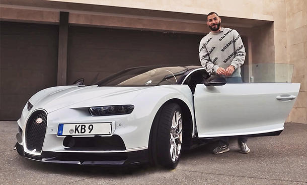Bugatti Chiron von Karim Benzema