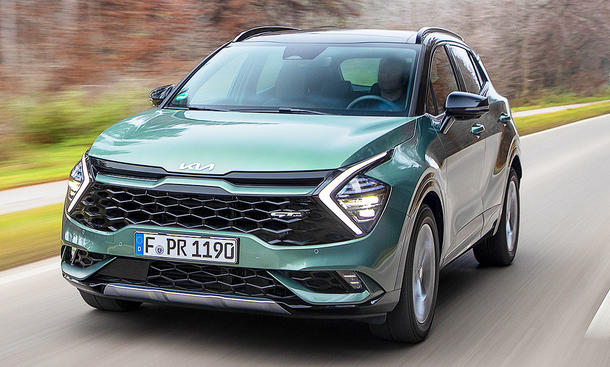 Kia sportage phev 2021 top