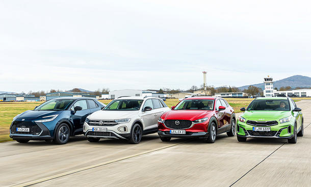 Toyota C-HR/VW T-Roc/Mazda CX-30/Kia XCeed