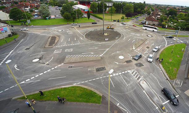 "Magic Roundabout" in Swindon