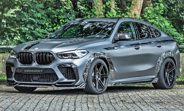 BMW X6 M Competition mit Tuning von Manhart