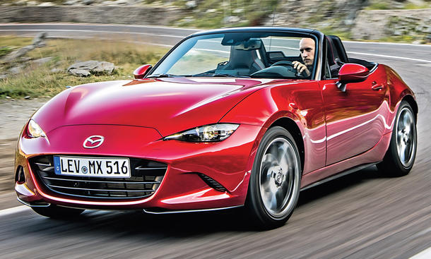 1. Platz – Mazda MX-5, 9,7 % (Importwertung)