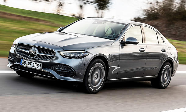 Mercedes C-Klasse (2021): Testfahrt begleitet