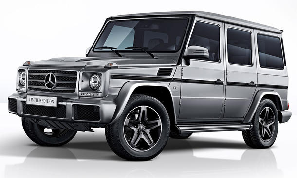 Mercedes G-Klasse "Limited Edition" (2018): Erste Fotos