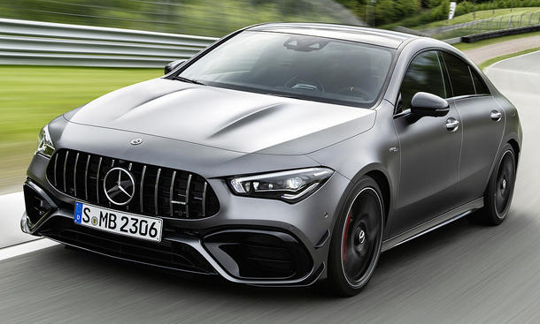 Mercedes Amg Cla 45 2019 Motor Ausstattung Autozeitung De