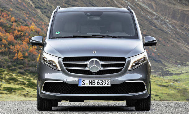 Mercedes V Klasse Facelift 19 Motor Autozeitung De