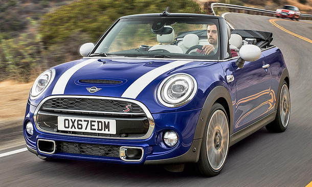 Mini Cabrio Facelift 2018 Motor Ausstattung Autozeitungde