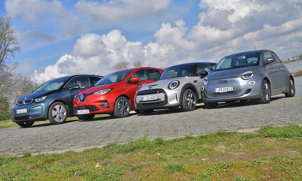 BMW i3/Renault Zoe/Mini Cooper SE/Fiat 500e