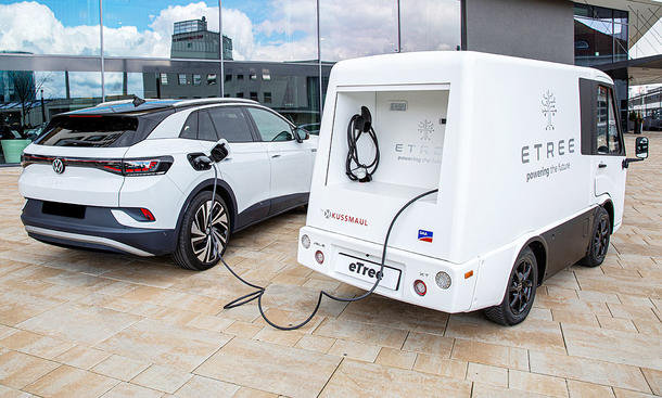 Mobile Ladestation von eTree Mobility