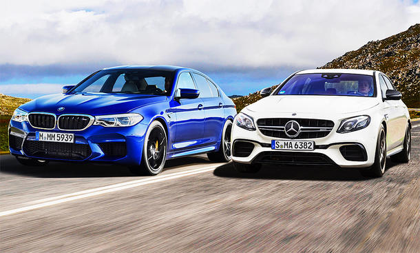 Mercedes-AMG E 63 S/BMW M5