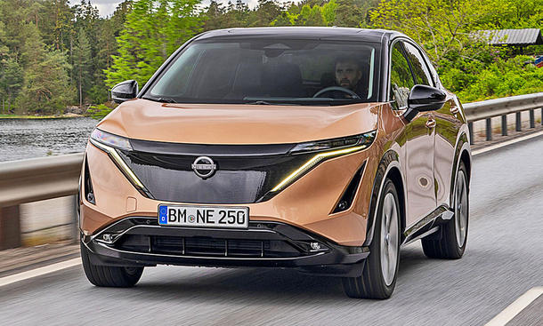 Nissan Ariya im Test 2024, Reichweite & Preise