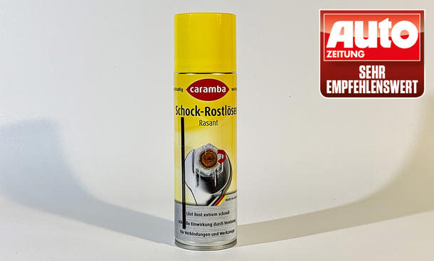 dER Caramba Rostlöser Rasant vor hellem Hintergrund.