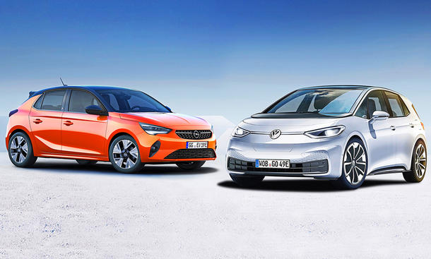 Opel Corsa-e/VW ID.3: Vergleich