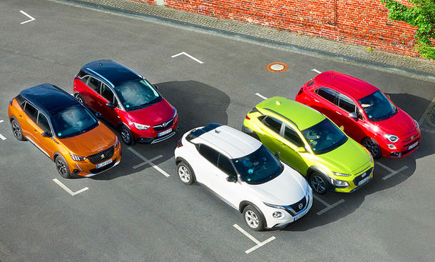 Peugeot 2008/Opel Crossland X/Nissan Juke/Hyundai Kona/Fiat 500X