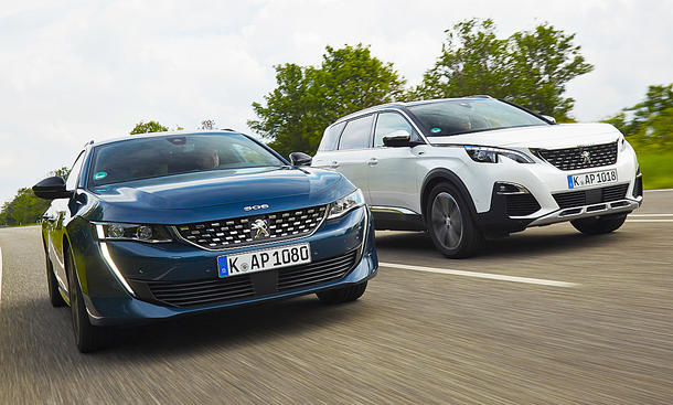 Peugeot 508 Sw Peugeot 5008 Vergleichstest Autozeitung De