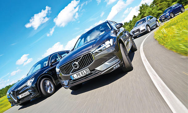 Volvo XC60/Audi Q5/Alfa Romeo Stelvio/Mercedes GLC